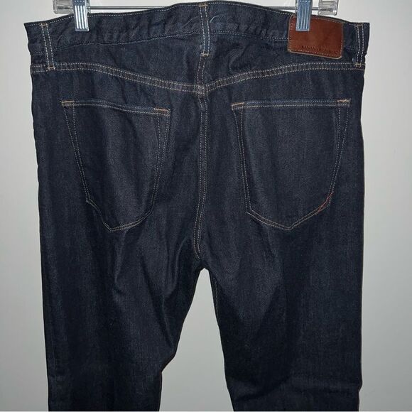 Banana Republic Men’s Vintage Straight Dark Blue Jeans - Picture 12 of 13